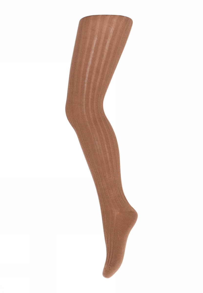 Cotton rib tights