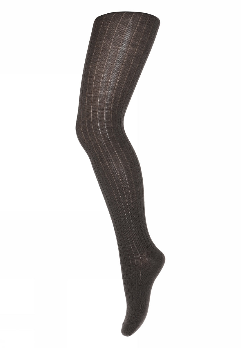 Cotton rib tights