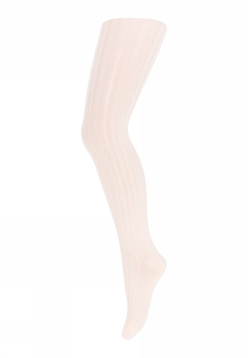 Cotton rib tights