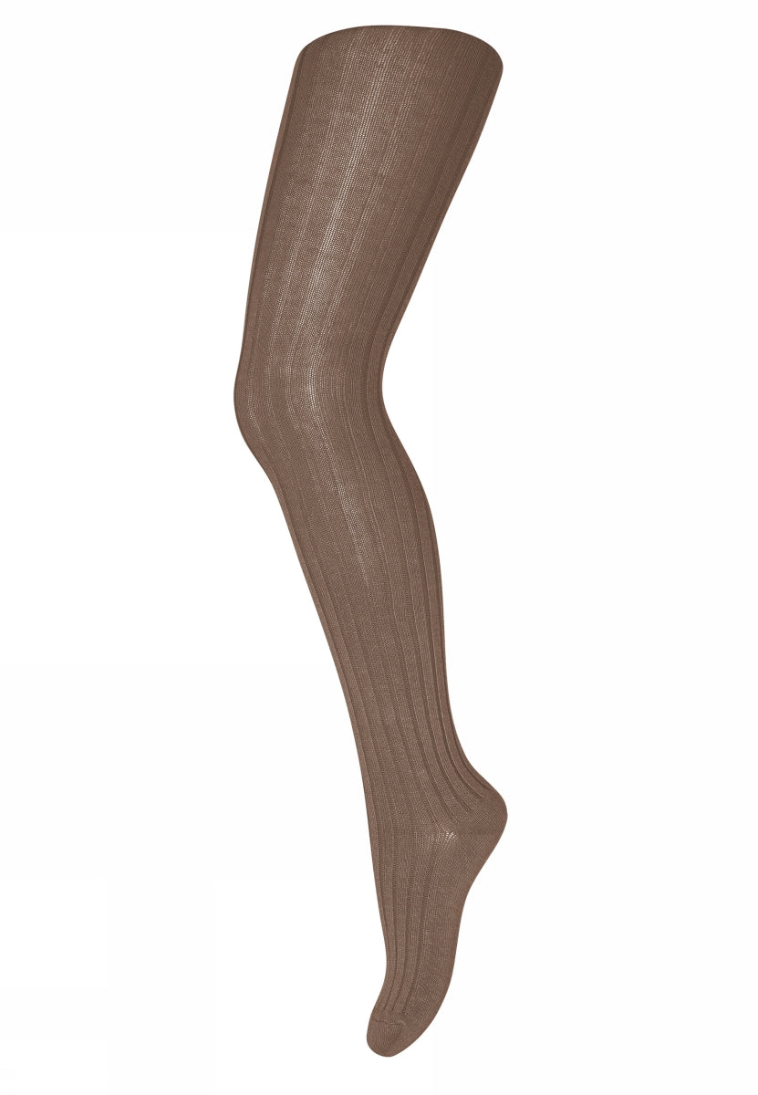 Cotton rib tights