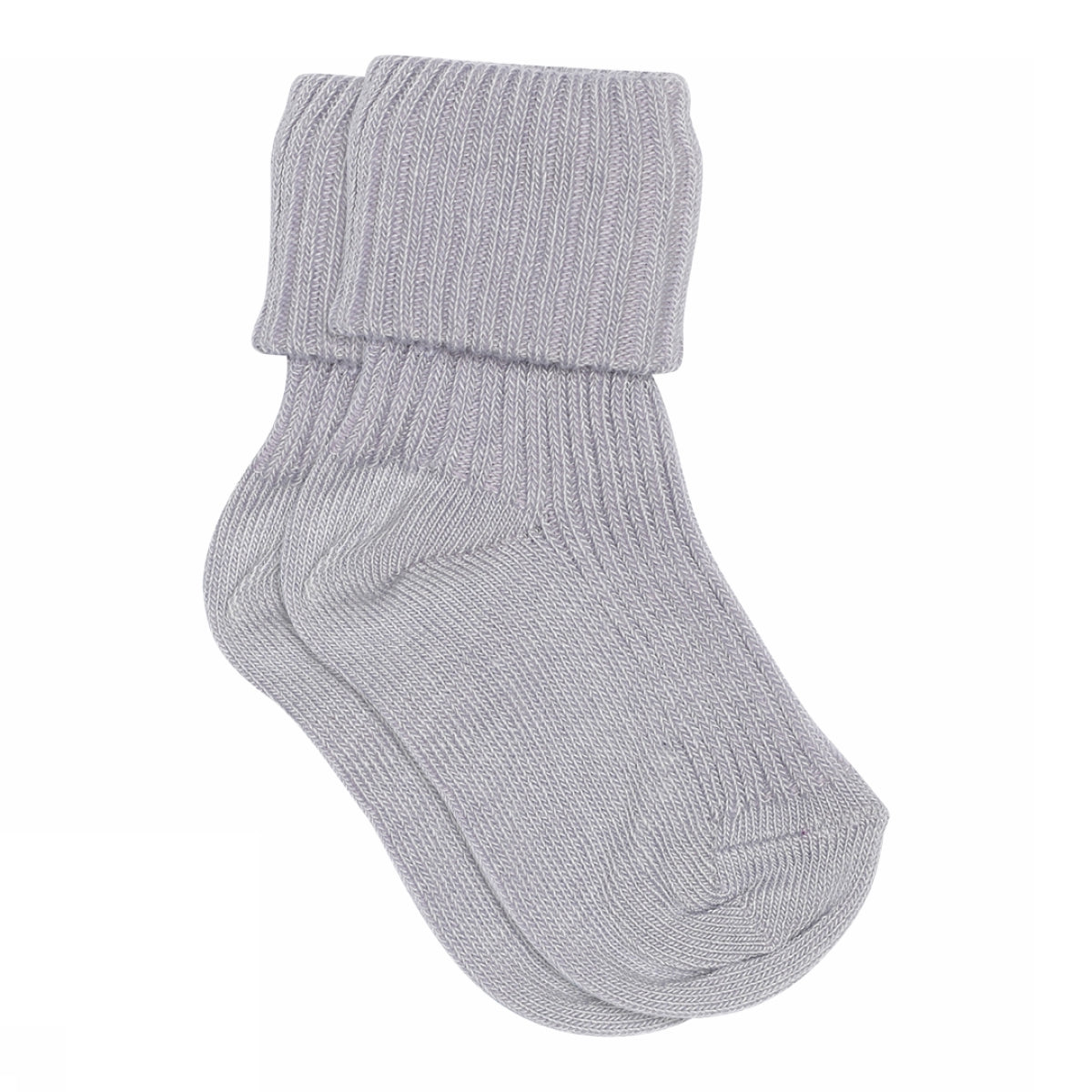 Cotton rib baby socks