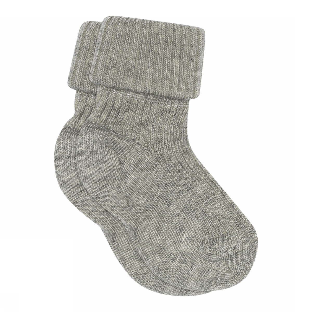 Cotton rib baby socks