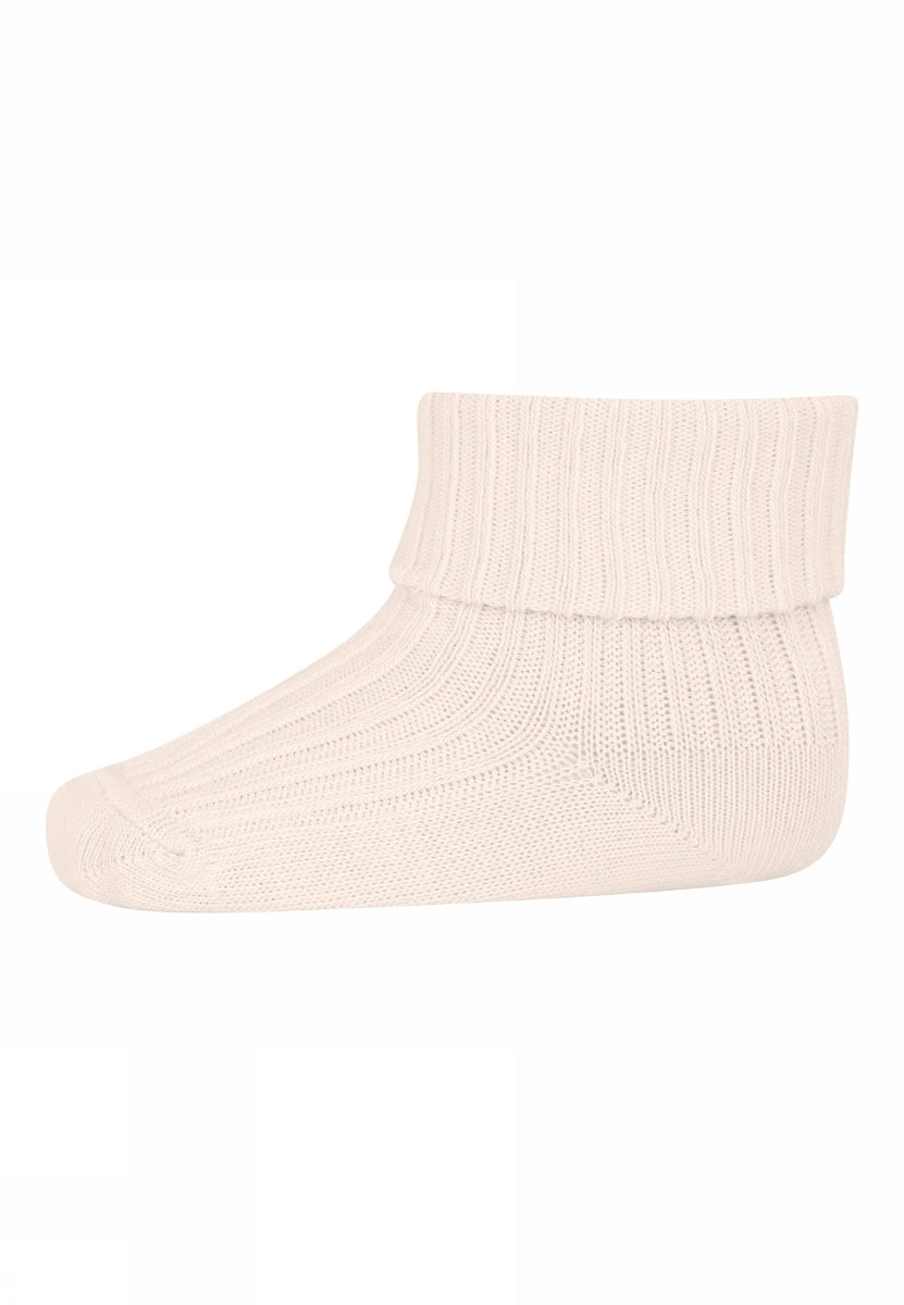 Cotton rib baby socks