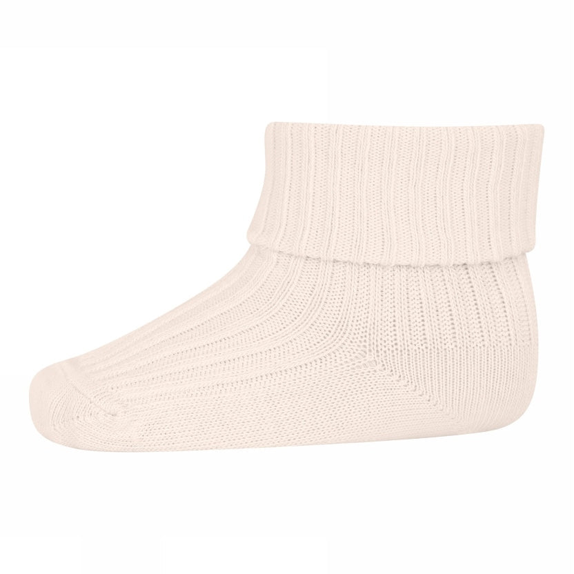 Cotton rib baby socks