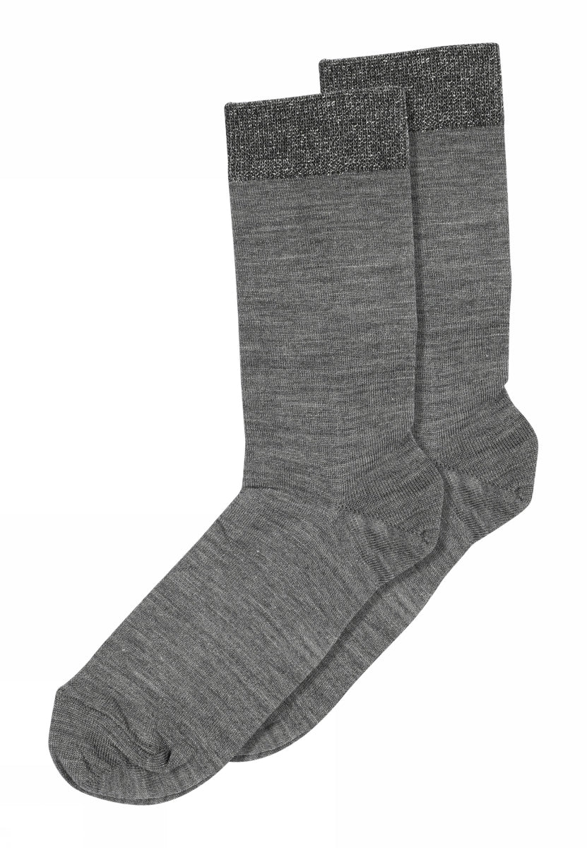 Wool/silk socks