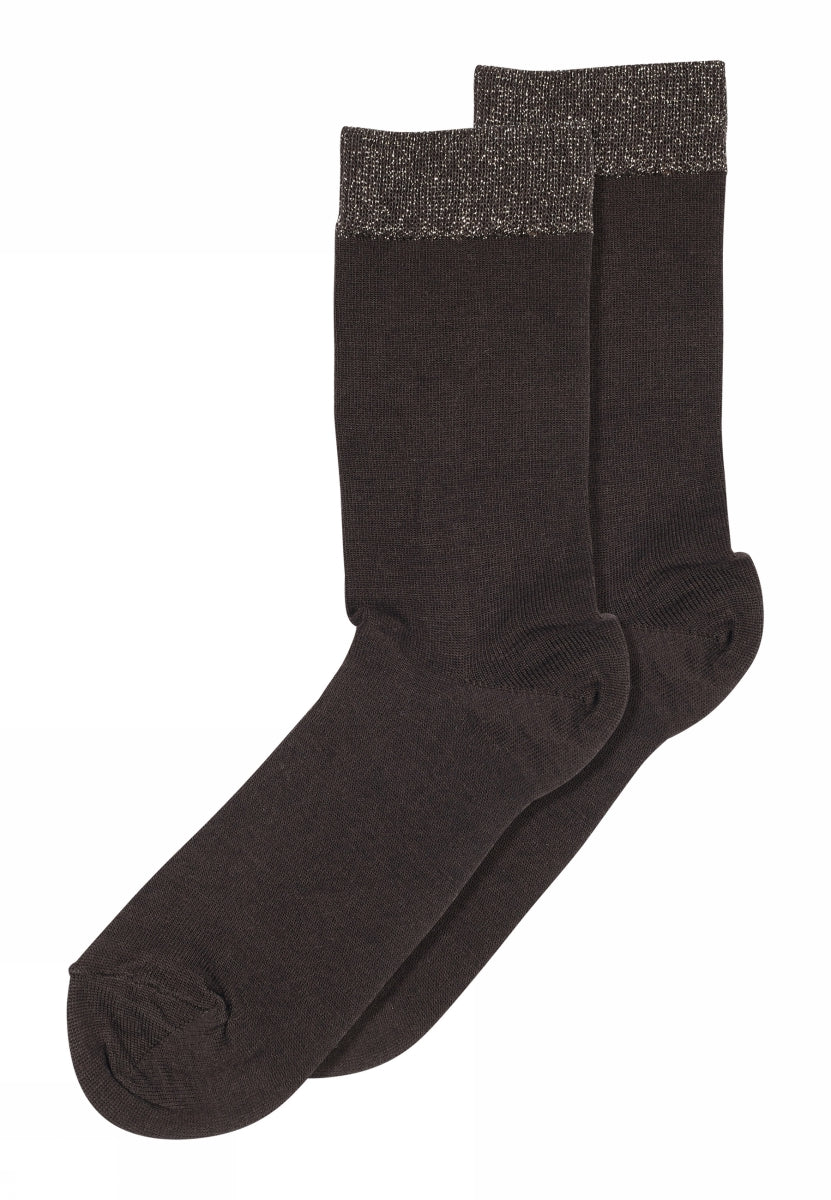 Wool/silk socks