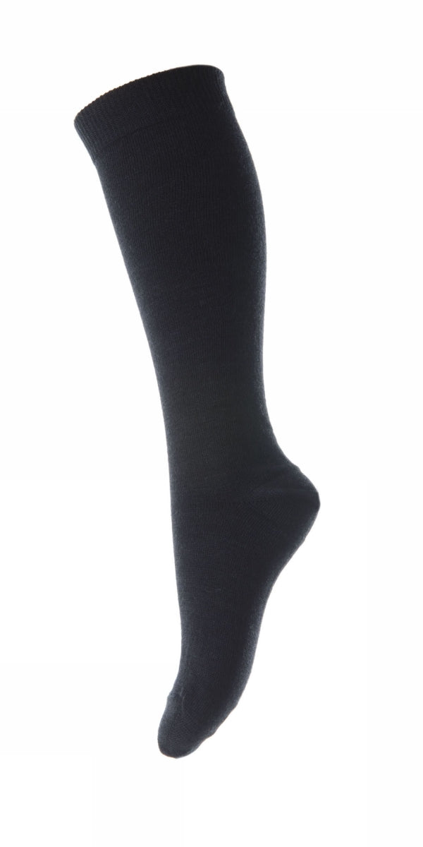 Wool/cotton knee socks