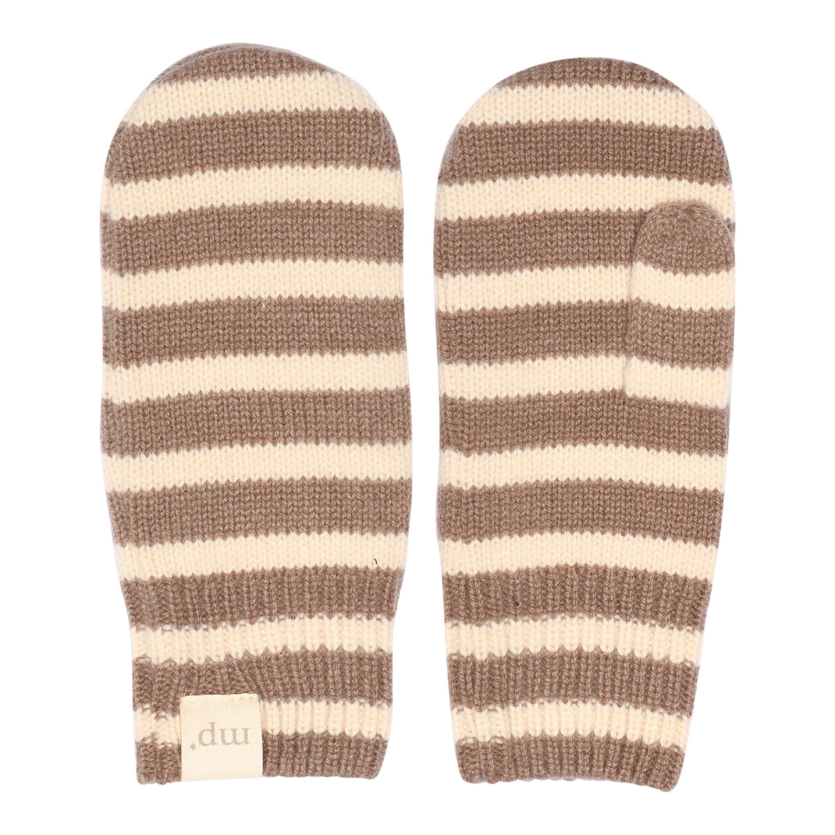 Bergen striped mittens