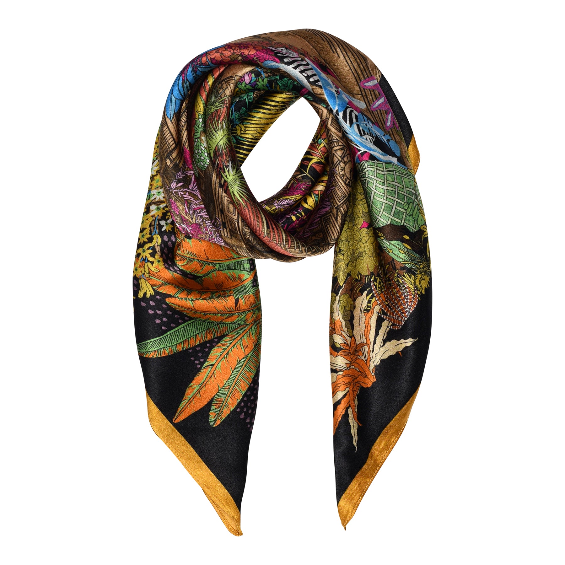 Faith silk scarf