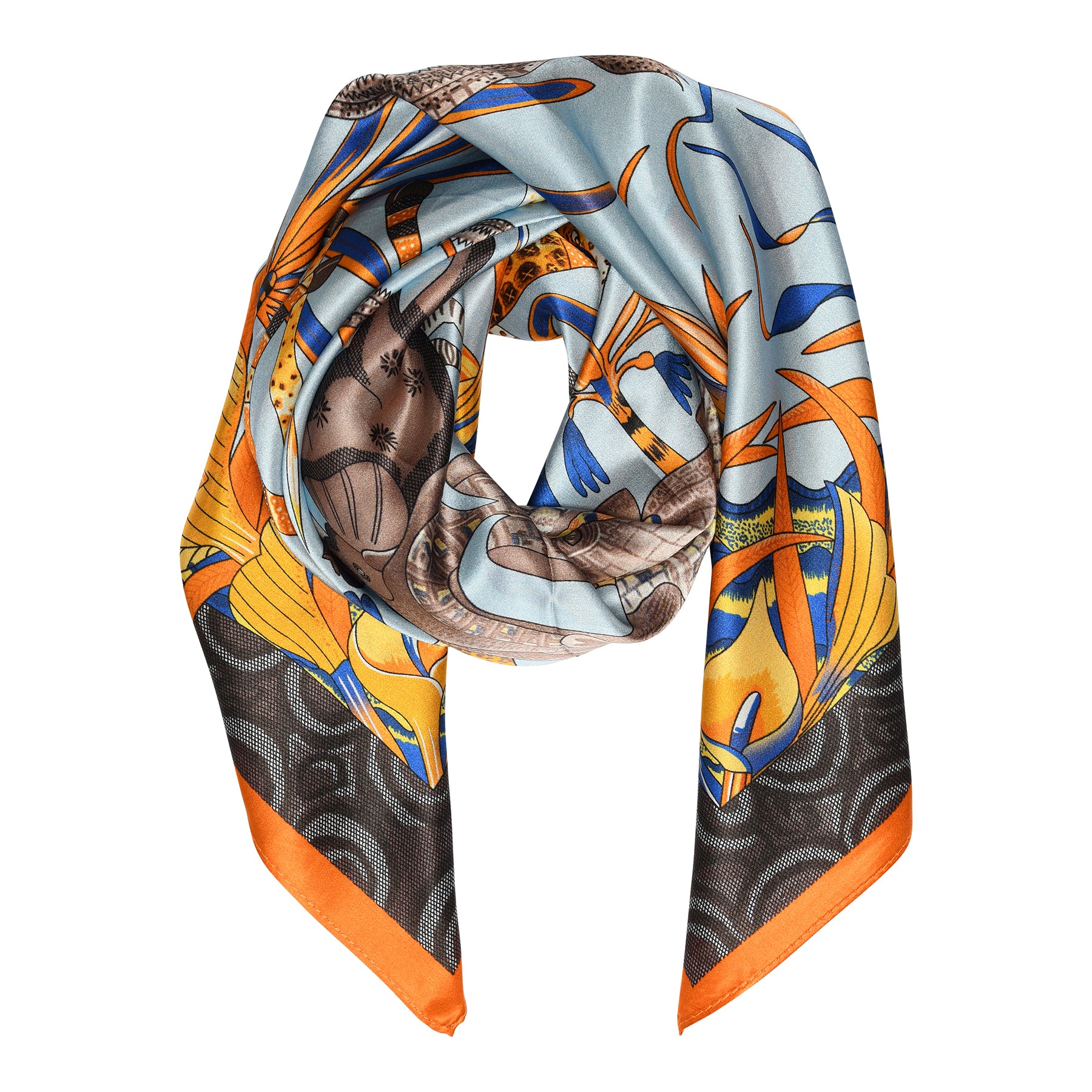 Nancy silk scarf