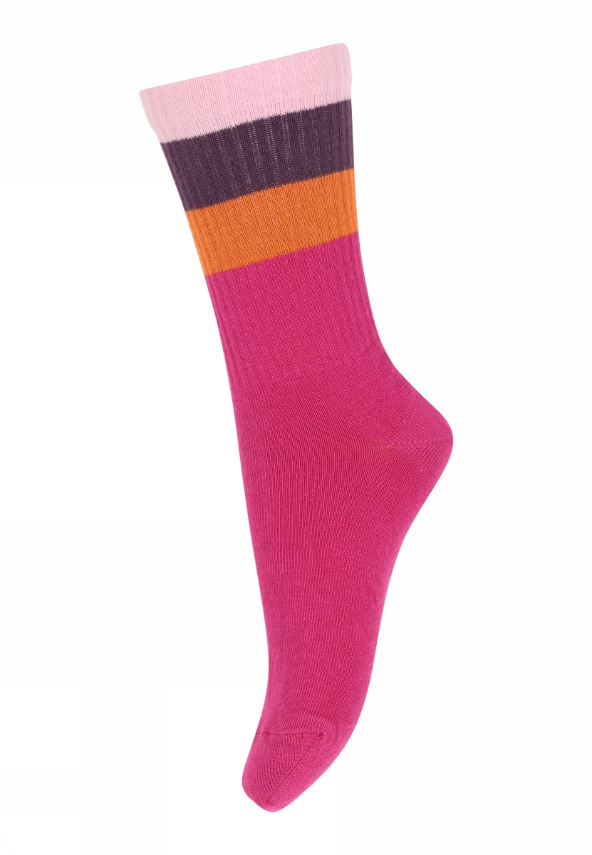 Wide stripes socks