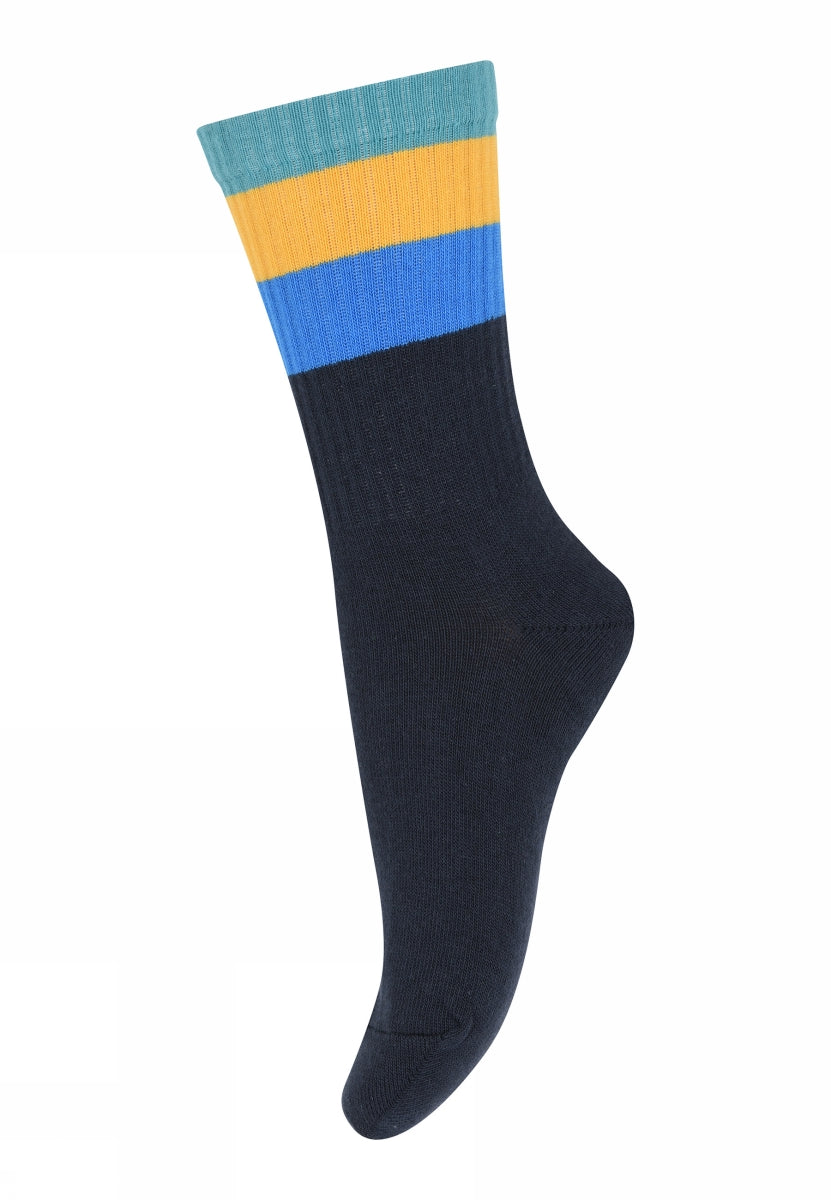 Wide stripes socks