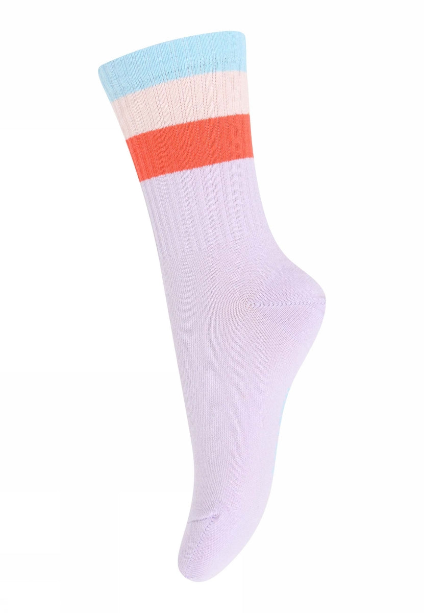 Wide stripes socks