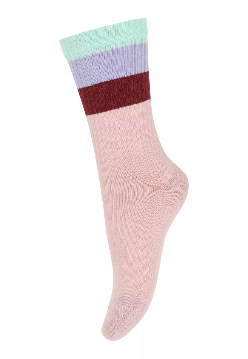 Wide stripes socks