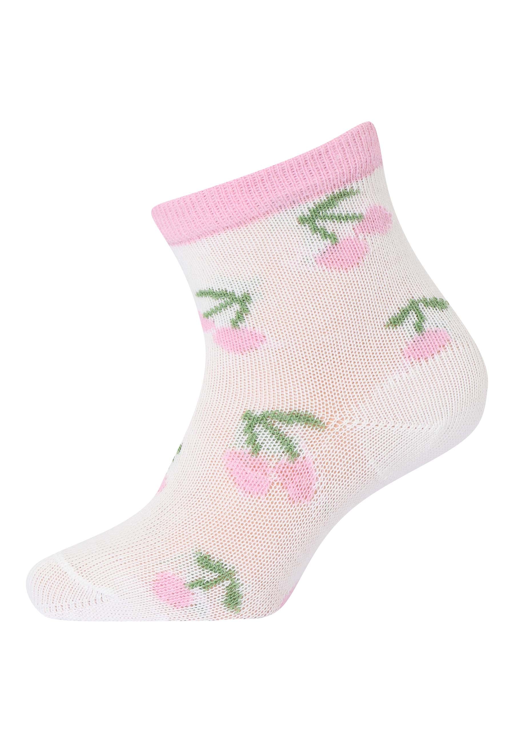 Cherries socks - 3-pack