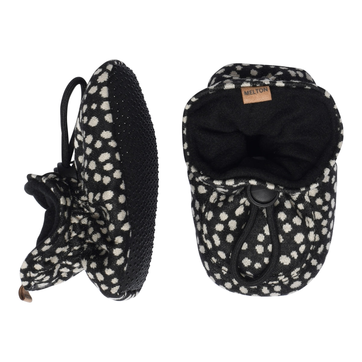 Spots textile slippers