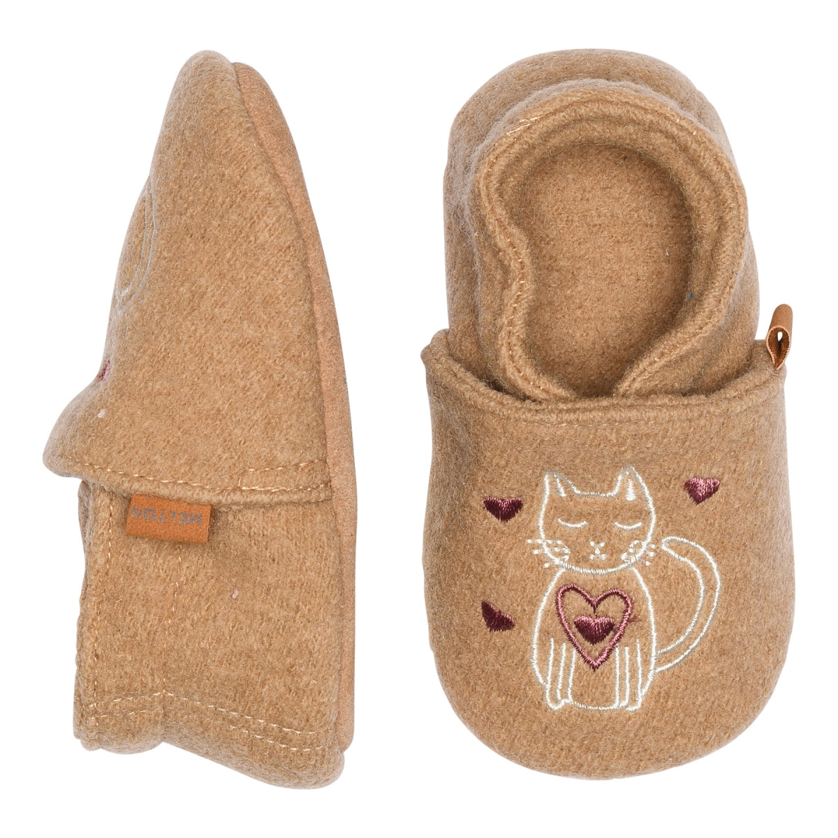 Cat wool slippers