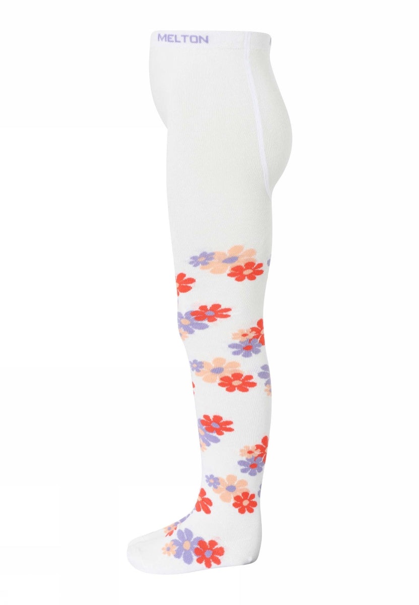 Retro flower tights